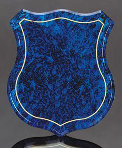 Shield Shape Acrylic (9"x8"x1")